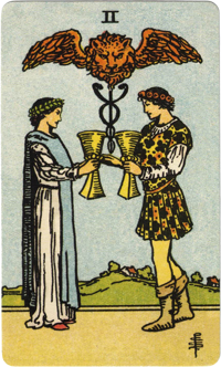 2 of Cups