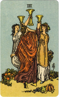 3 of Cups
