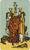 3 of Cups 3 of Cups