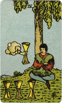 4 of Cups