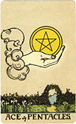 Ace of Pentacles Ace of Pentacles