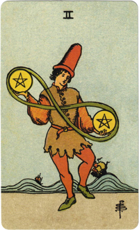 2 of Pentacles