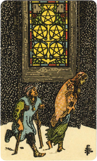 5 of Pentacles