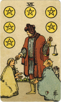 6 of Pentacles