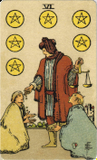 6 of Pentacles 6 of Pentacles