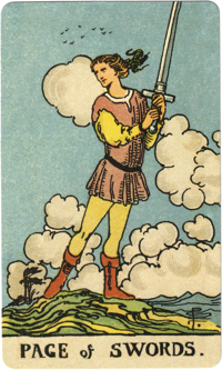 Page of Swords