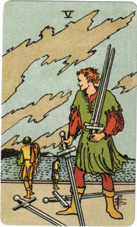 5 of Swords
