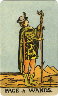 Page of Wands
