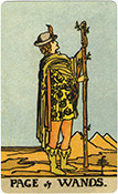 Page of Wands Page of Wands