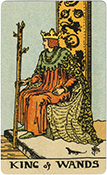 King of Wands King of Wands