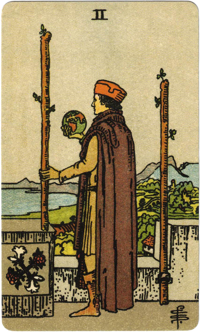 2 of Wands