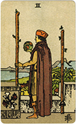 2 of Wands 2 of Wands