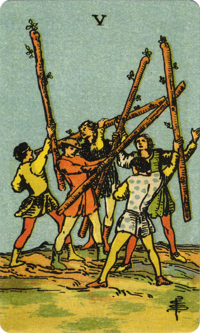 5 of Wands