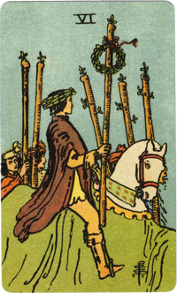 6 of Wands