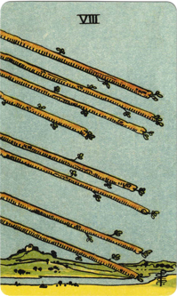 8 of Wands