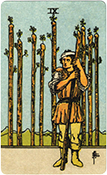 9 of Wands 9 of Wands